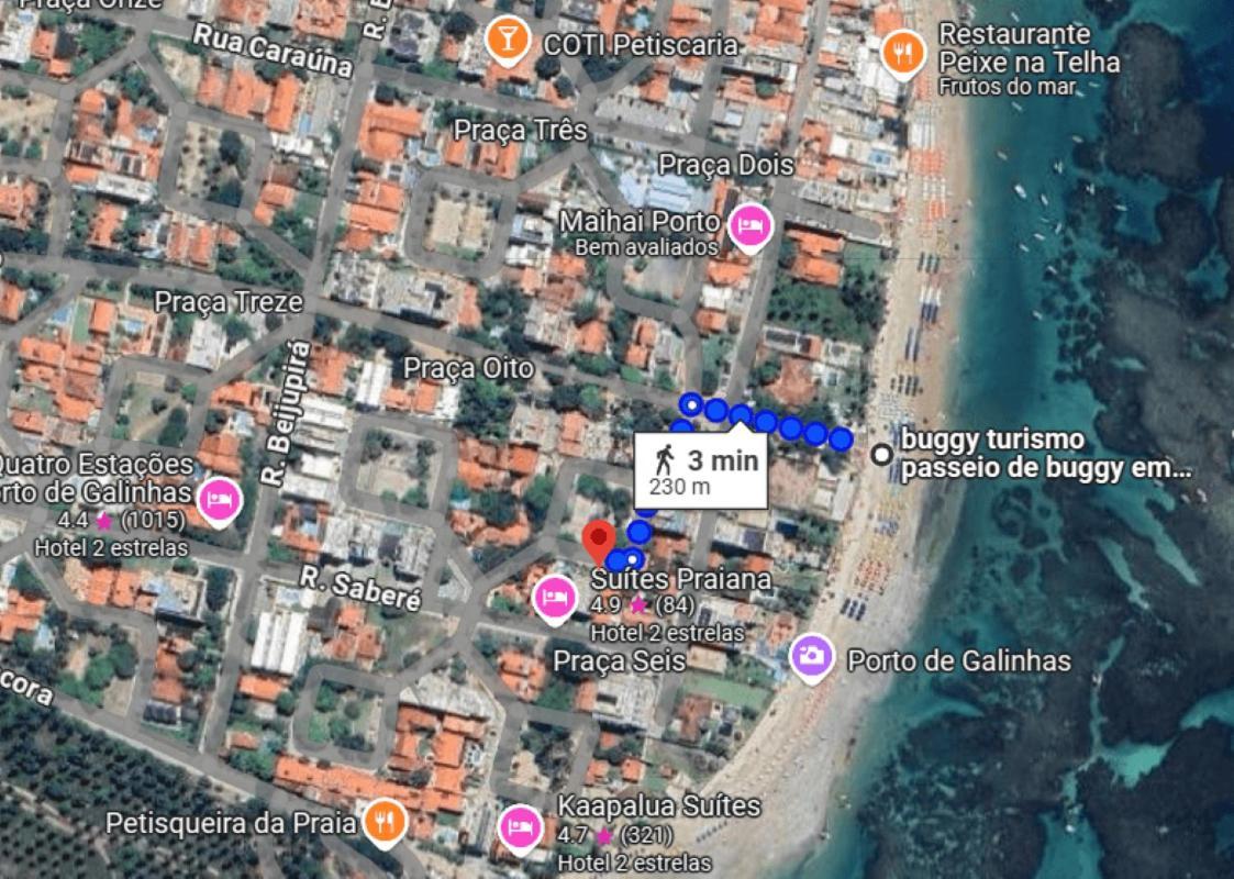 Lindo Studio A 200M Do Mar Centro Порту-ді-Галіняс Екстер'єр фото